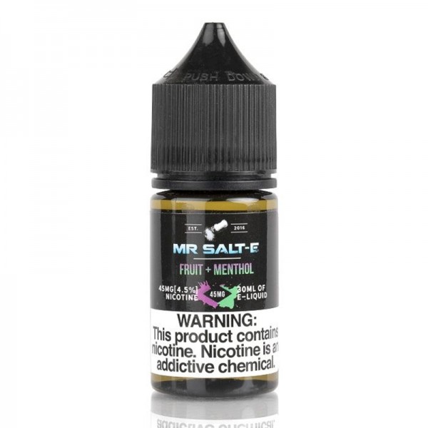 Mr Salt E Fruit Menthol E-juice 30ml