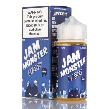 Jam Monster Blueberry Vape E-juice 100ml