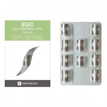 Vaporesso Traditional EUC Clapton coil for Estoc/Target Pro/ORC/Gemini (5pcs) <span class=