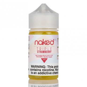 Naked 100 Fusion Strawberry (Triple Strawberry) E-juice 60ml
