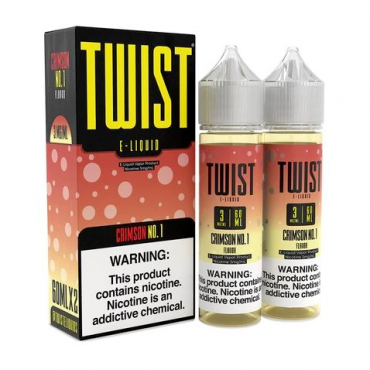 TWIST SALT Crimson No. 1 (Strawberry Crush Lemonade) 120ml