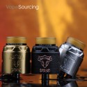 Thunderhead Creations Tauren Solo RDA 24mm Rebuildable Dripping Atomizer