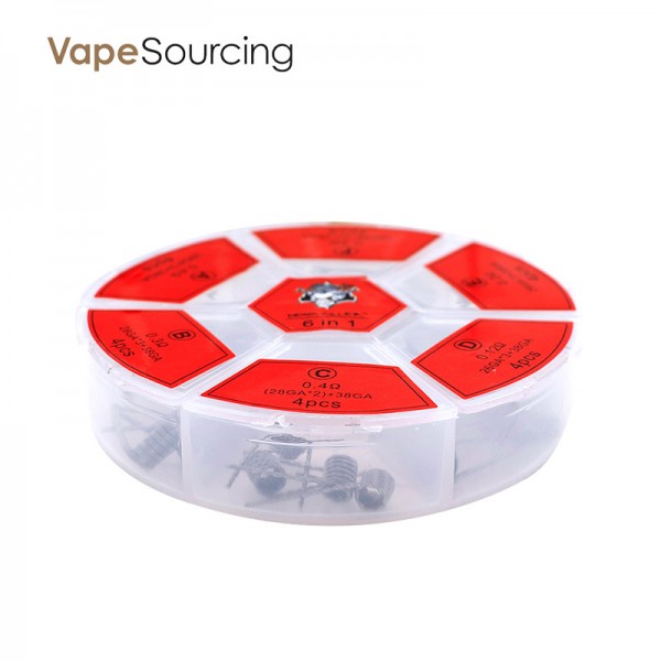 LTQ Vapor Demon Killer N80 6 in One Flame Coil