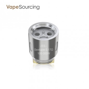 Eleaf ES Sextuple-0.17ohm Head(5pcs)- Fit for MELO 300 Sub Ohm Tank