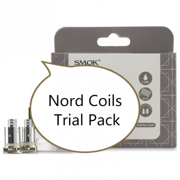 SMOK Nord Replacement Mesh/MTL Coil Heads Trial Pack (2pcs/pack)<span class=