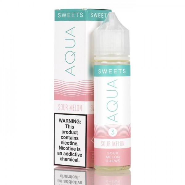 Aqua Sweets Sour Melon E-juice 60ml