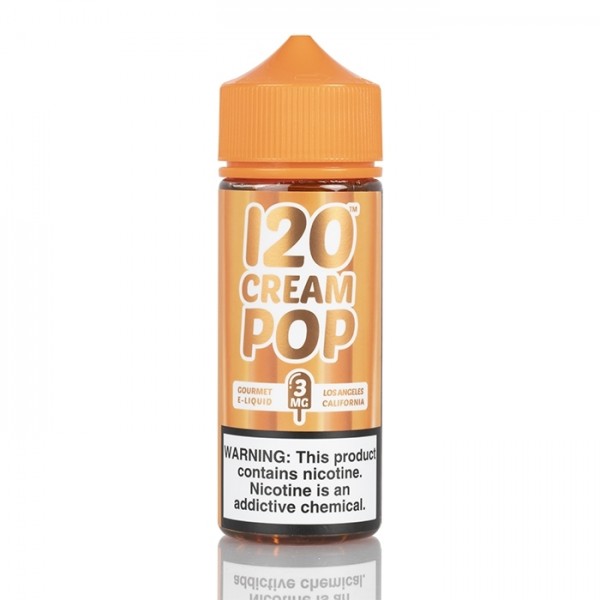 Mad Hatter 120 Cream Pop E-Juice 120ml