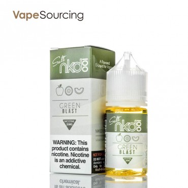 NKD 100 Salt Melon Kiwi (Green Blast) E-juice 30ml