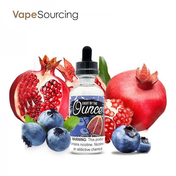 Fruit by the Ounce FBO Blue Pom Blueberry Pomegranate E-juice 60ml