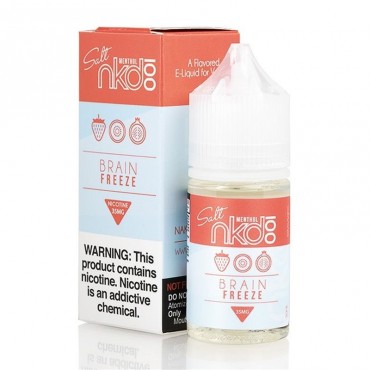 NKD 100 Salt Strawberry Pom (Brain Freeze) E-juice 30ml