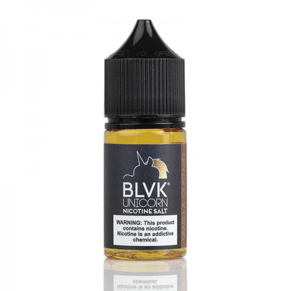 BLVK Unicorn Vanilla Custard Nicotine Salt E-juice 30ml