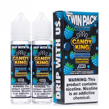 Candy King Blue Razz Bubblegum Collection Twin Pack E-juice 2 x 60ml