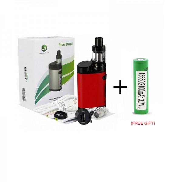 Eleaf iStick Pico Dual Kit 200W with Melo III Mini Tank