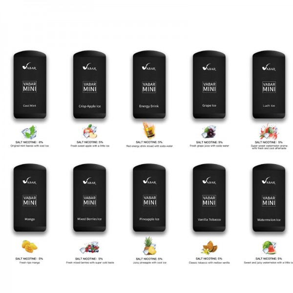 Vabar Mini Disposable Pod Kit 280mAh (2pcs/pack)<span class=