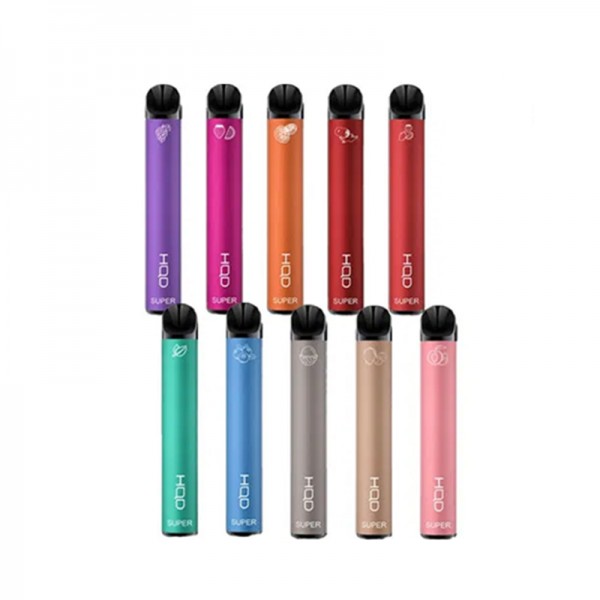HQD Super Disposable Pod Device 600 Puffs 400mAh