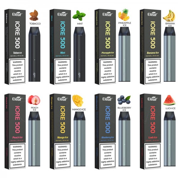 Eleaf IORE 500 Disposable Vape Pod Kit 500 Puffs 400mAh