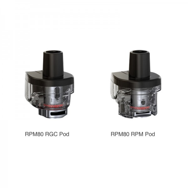 SMOK RPM80 Replacement Empty Pod Cartridge 5ml (3pcs/pack)