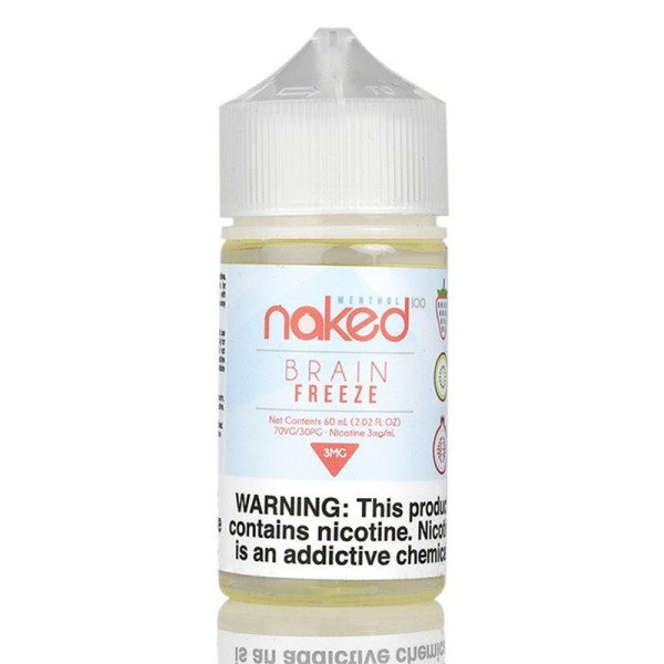 Naked 100 Strawberry Pom (Brain Freeze) E-juice 60ml